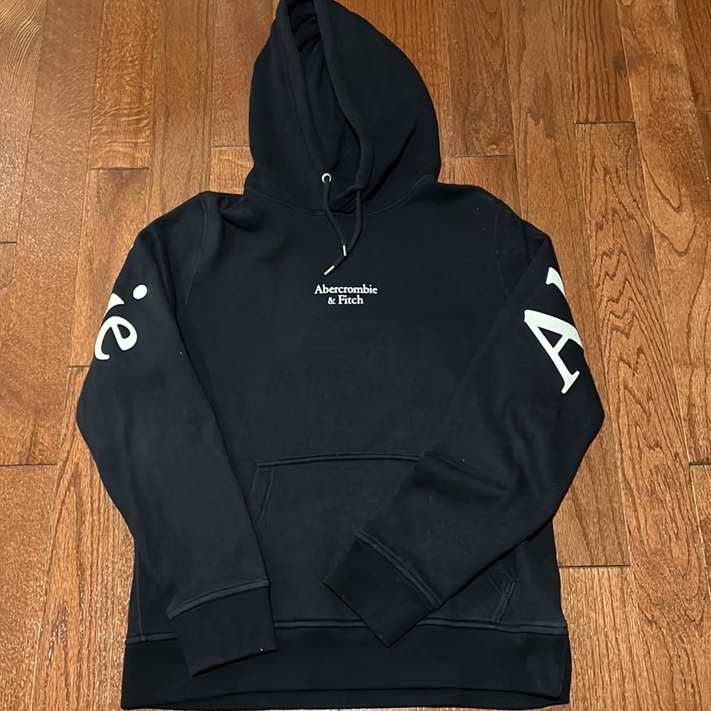 Dark Navy Blue Abercrombie & Fitch Hoodie